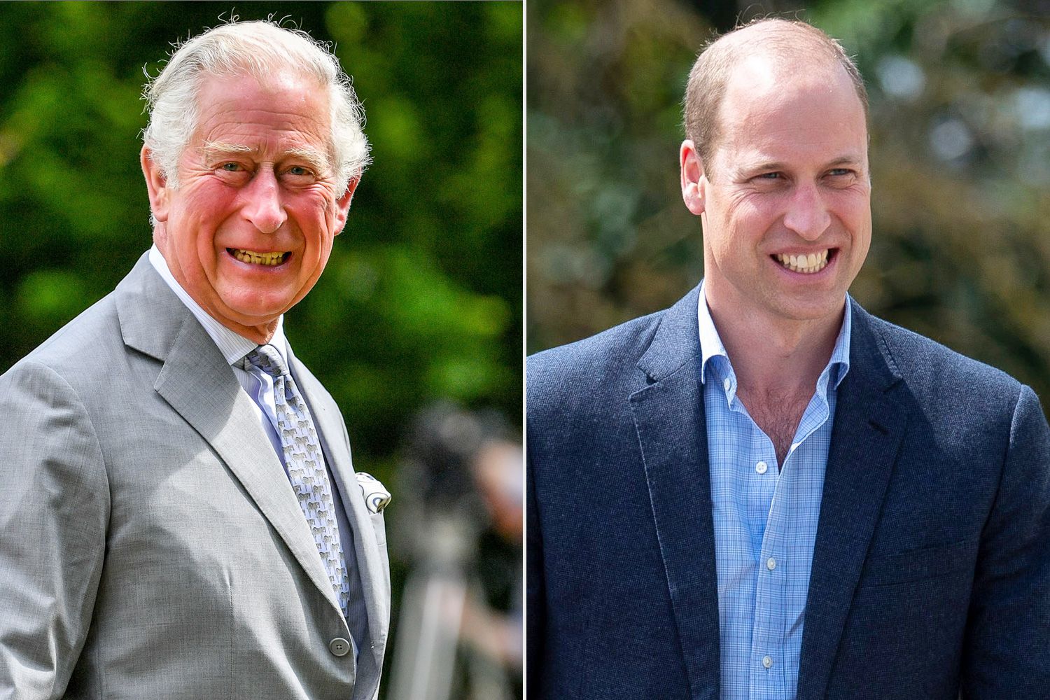 Принц Уилям и Чарлз трети поздравиха хората, които се сбогуваха с кралицата