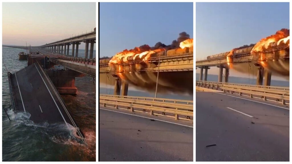 Вижте причината за взрива на Кримския мост