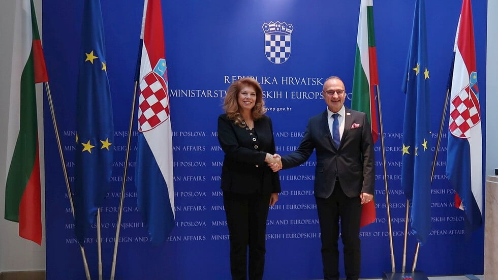 Илияна Йотова се срещна с премиера на Хърватия в Загреб