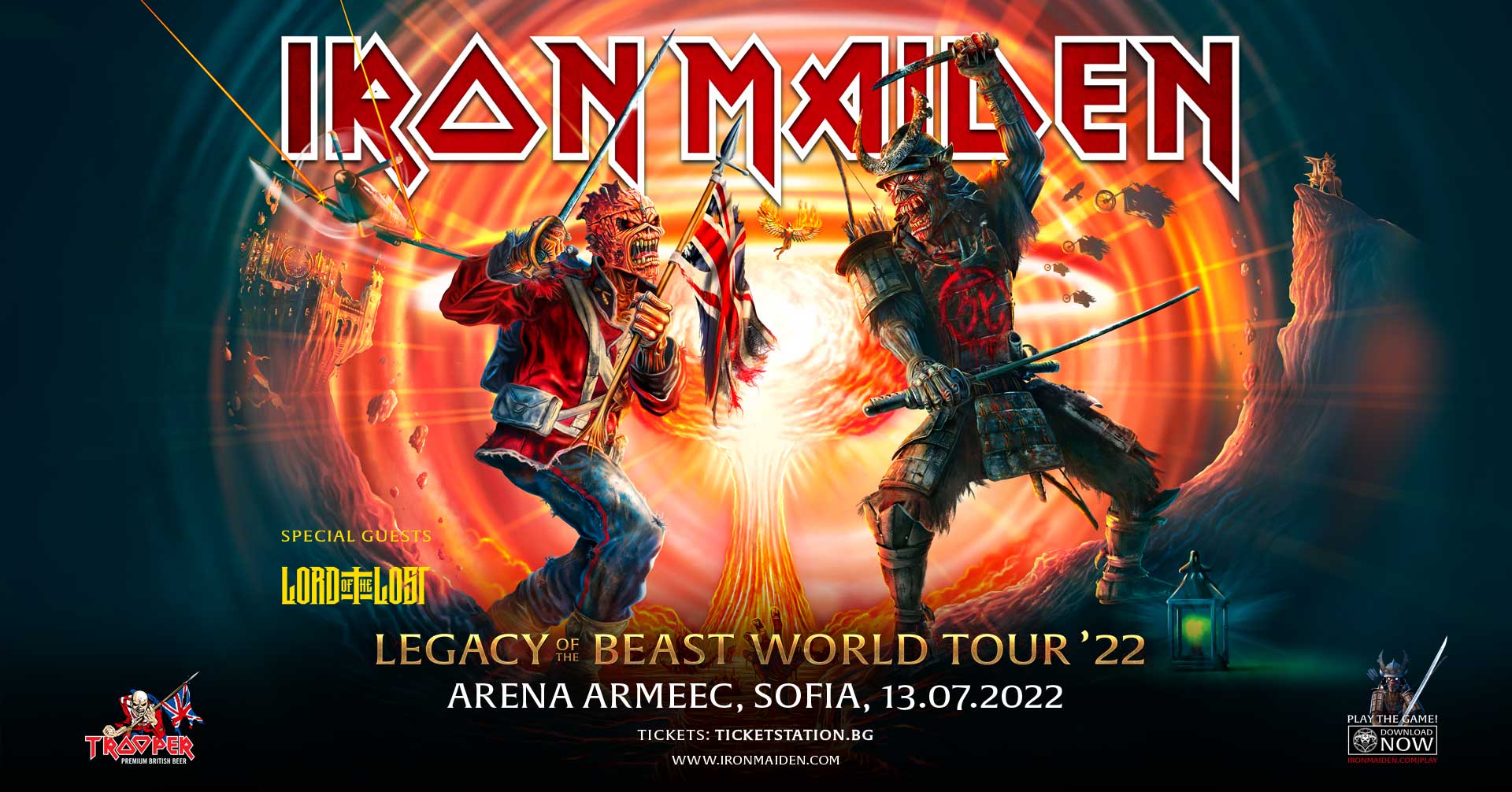 Завърши турнето на Maiden с изнесени 139 концерта и над 3 млн. продадени билета