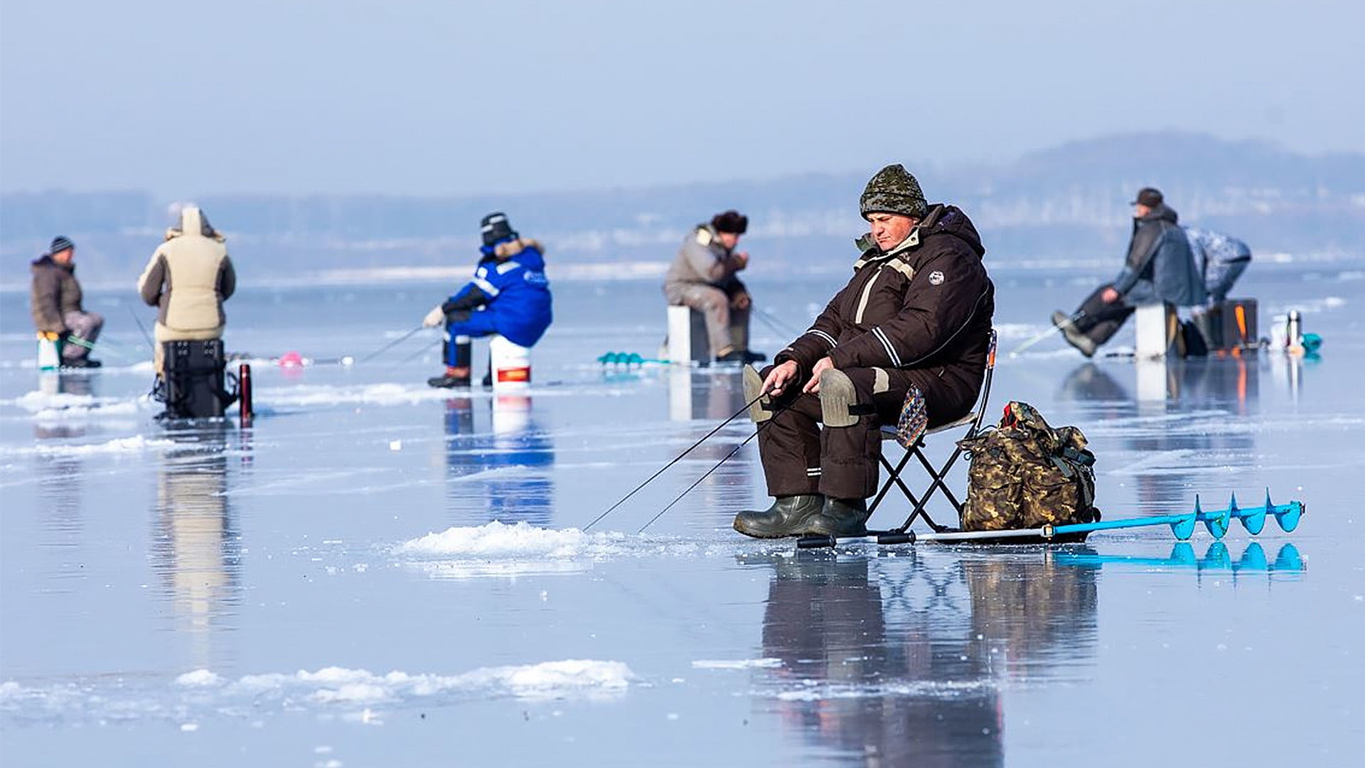 Ежегоден риболов в ледени води се проведе в Южна Корея