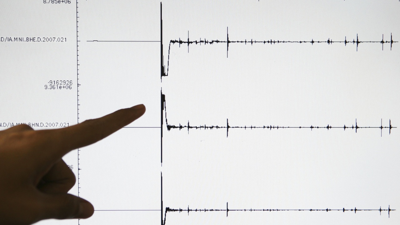 Земетресение с магнитуд 4,5 разлюля Турция