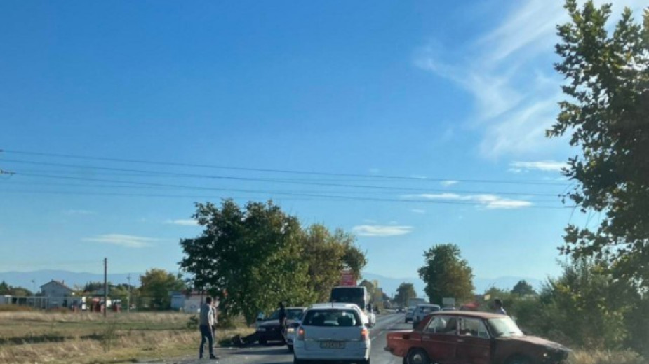 Верижна катастрофа на главния път Пловдив - Карлово