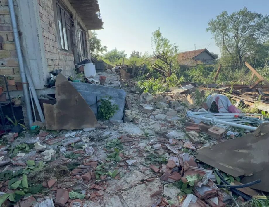 Бедствено положение в старозагорски села след силната буря