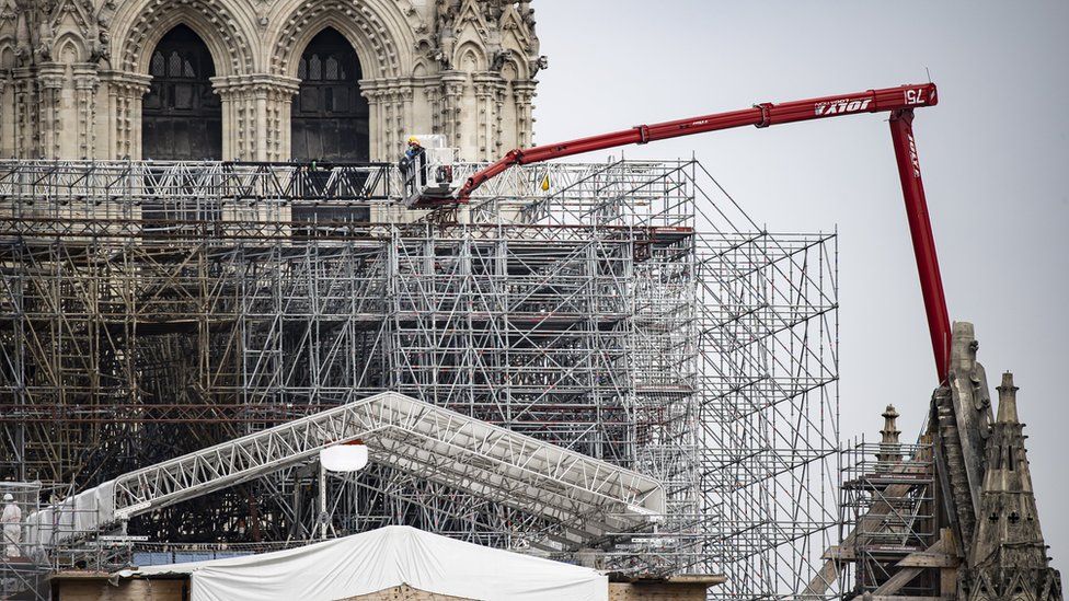 Последна година от ремонта на катедралата Нотр Дам