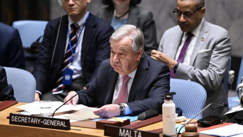ООН и Гутериш призовават за деескалация в Близкия изток