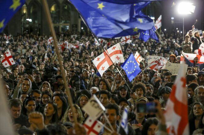 ЕС предупреди Грузия относно закона за „чуждестранното влияние“