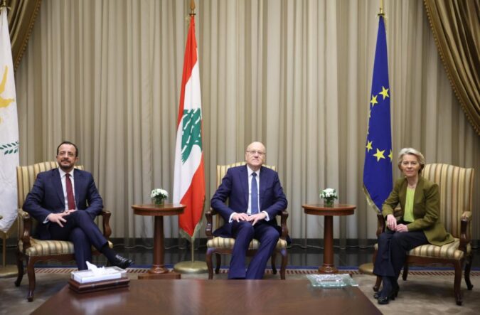 ЕС ще подпомогне Ливан с 1 милиард евро