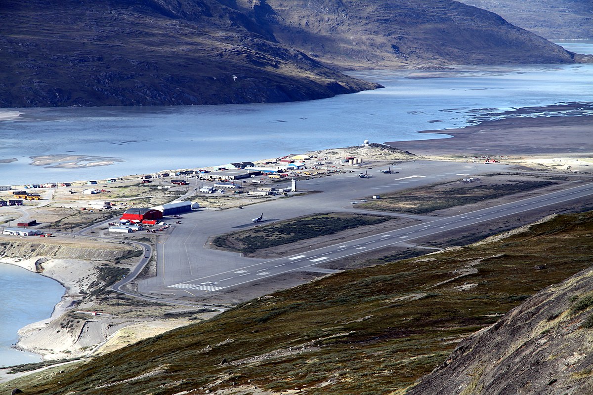 the airport in Greenland