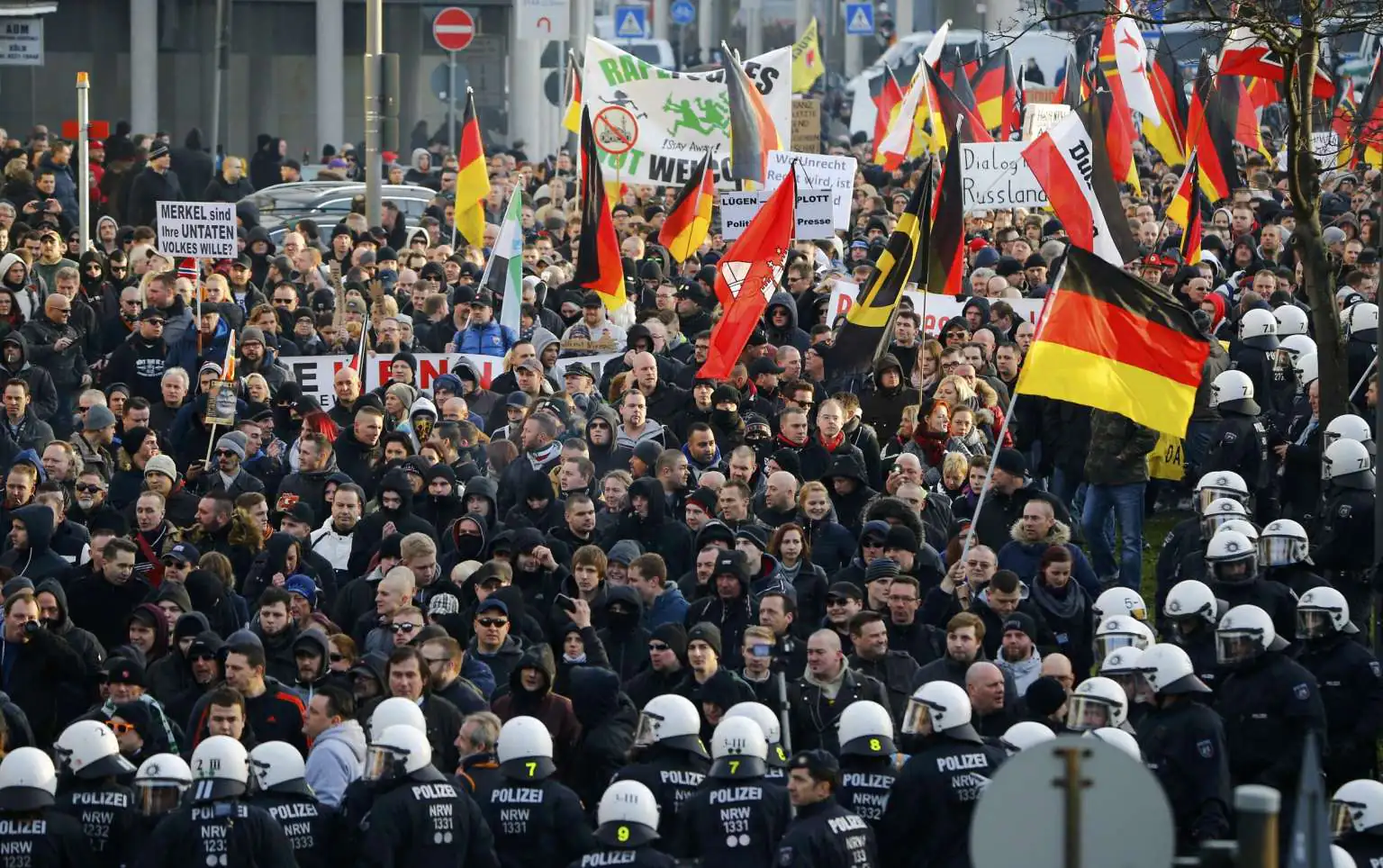demonstration in Germany