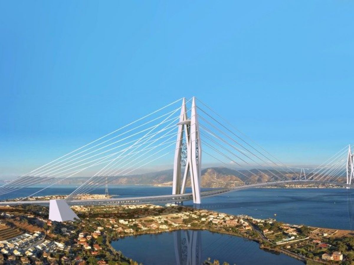 Bridge between Italy and Sicily