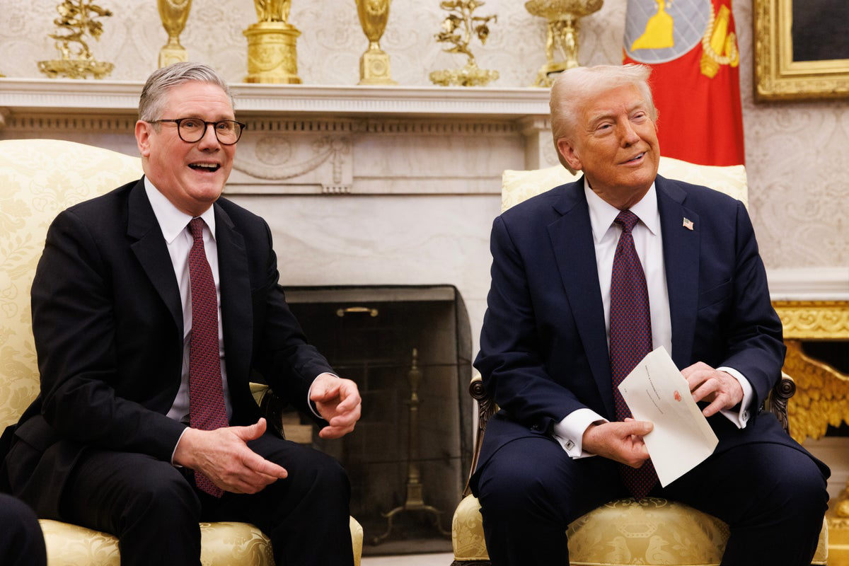 Starmer and Trump