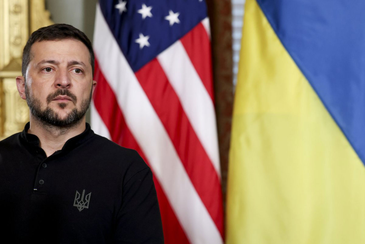 Volodymyr Zelensky in the USA